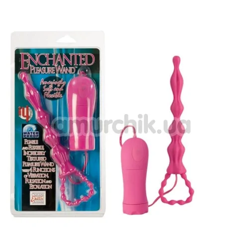 Анальний вібростимулятор Enchanted Pleasure Wand рожевий