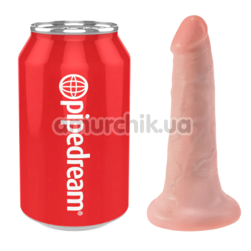 Фалоімітатор King Cock 5, тілесний