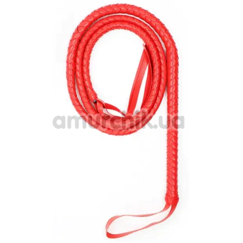 Батіг DS Fetish Whip Long, червоний