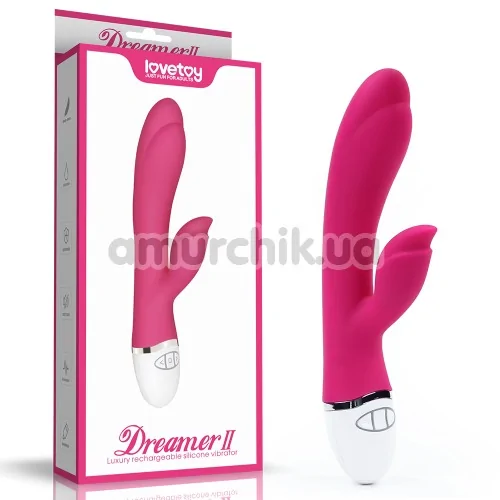 Вібратор Lovetoy Dreamer II, темно-рожевий