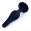 Анальна пробка Boss Series Silicone Black Plug Extra Large, чорна - Фото №2
