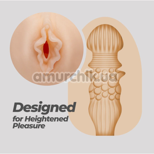 Мастурбатор Crushious Ezy Egg The Skilled, телесный