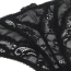 Комплект Star Night Tiny Lace Bow Garter Panty, чорний: пояс для панчіх + трусики- - Фото №10