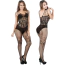 Комбінезон Star Night Crotchless Lace Fishnet Bodystocking, чорний - Фото №2