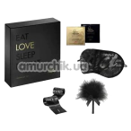 Набір Bijoux Indiscrets Eat Love Sleep Repeat Intimacy Kit, чорний - Фото №1