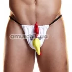 Трусы-стринги мужские Choke The Chiken Thong петух (модель NU16) - Фото №1