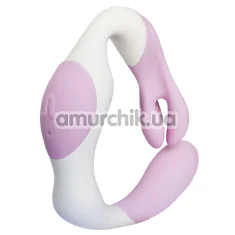 Вибратор для клитора и точки G Adrien Lastic O Venus, белый - Фото №1