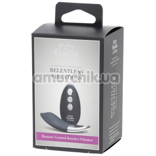 Кліторальний вібратор Fifty Shades of Grey Relentless Vibrations Remote Knicker Vibrator
