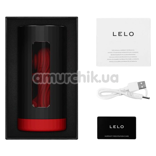 Мастурбатор Lelo F1s V3 XL, красный