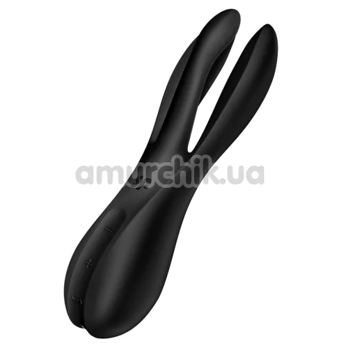Клиторальный вибратор Satisfyer Threesome 2, черный