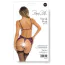 Комплект Sneak Peak 3PC Bra Garter Set, фиолетовый: бюстгальтер + трусики-стринги + пояс для чулок - Фото №4