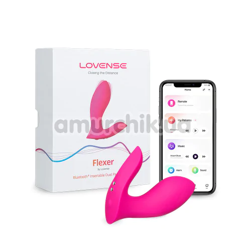 Вібратор Lovense Flexer, рожевий