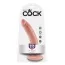 Фаллоимитатор King Cock, 19.9 см телесный - Фото №10