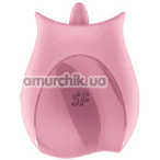 Клиторальный вибратор с подвижным язычком Satisfyer Tongue Lover, розовый - Фото №1