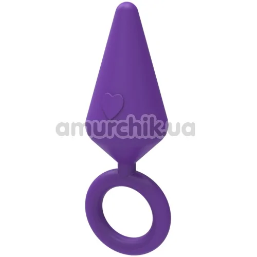 Анальная пробка MisSweet Candy Plug S, фиолетовая
