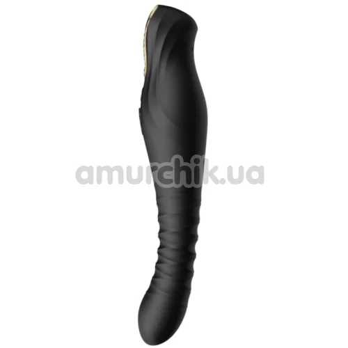 Вибратор для точки G Zalo King Vibrating Thruster, черный
