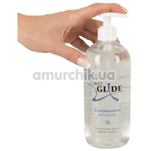 Лубрикант Just Glide Waterbased, 500 мл