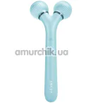 Ультразвуковий масажер для обличчя Geske Sonic Facial Roller 4 in 1, бірюзовий - Фото №1