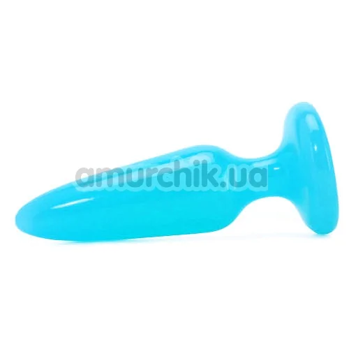 Анальная пробка Firefly Pleasure Plug Small, голубая