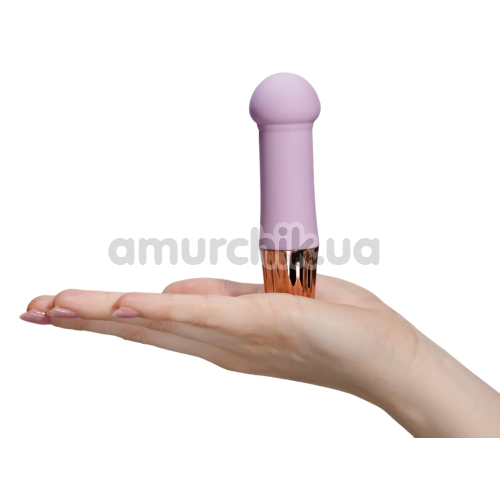 Кліторальний вібратор Crushious Mellow Puff, бузковий