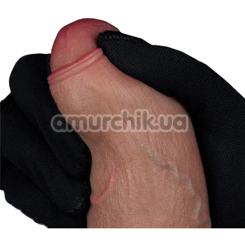 Фаллоимитатор Dual-Layered Silicone Nature Cock LV411043, светло-коричневый