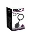 Эрекционное кольцо с утяжелителем Black Velvets Cock Ring & Weight, черное - Фото №7