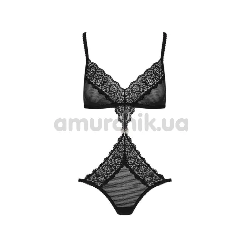 Боді Obsessive 852-TED-1, чорне