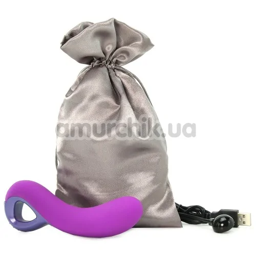 Вибратор для точки G UltraZone Arctic Wave 9X Silicone G-Spot Vibe, фиолетовый