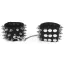 Фіксатори для рук Art of Sex Rose Spiked Leather Handcuffs, чорні - Фото №1
