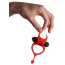 Віброкільце для члена  Devol Cockring, червоне - Фото №5
