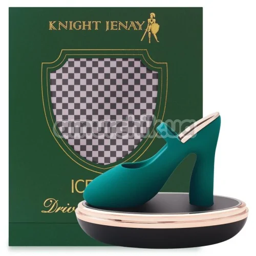 Вибратор на палец Knight Jenay Ice & Fire, зеленый