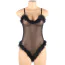 Комплект Star Night Sensual Feather Night Set, чорний: боді + пеньюар - Фото №5