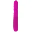 Вибратор с ротацией XouXou Rotating Pearl Rabbit Vibrator, розовый - Фото №3