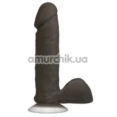 Фалоімітатор The Realistic Cock Ultraskyn 6 Inch, коричневий - Фото №1