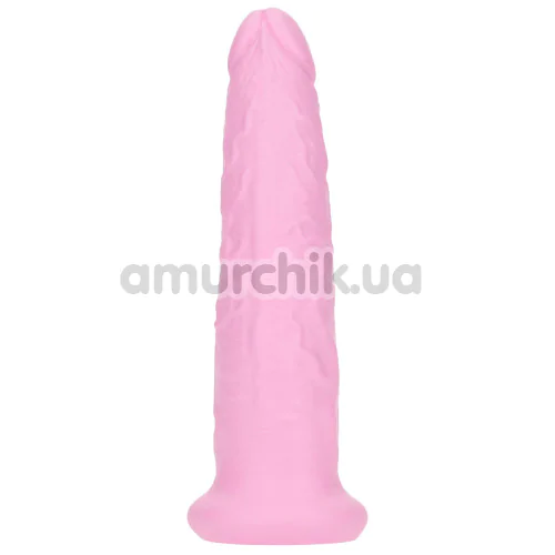 Фаллоимитатор с ароматом жвачки Delicious Dildo Bubble Gum 19.5 см, розовый