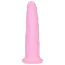 Фаллоимитатор с ароматом жвачки Delicious Dildo Bubble Gum 19.5 см, розовый - Фото №4