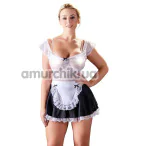 Костюм горничной Cottelli Costumes Maid's Costume: платье + фартук - Фото №1