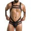Боді чоловіче Passion Free Your Senses Victor 045, чорне - Фото №1