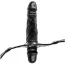Кляп з фалоімітатором Fetish Tentation Double Penis Gag, чорний - Фото №2