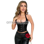 Корсет Star Night Crop Top Halter Neck Corset, чорний - Фото №1