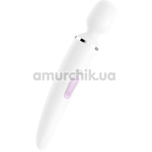Универсальный вибромассажер Satisfyer Wand-er Woman, белый