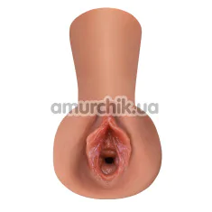 Штучна вагіна PDX Extreme Wet Pussies Juicy Snatch, світло-коричнева - Фото №1