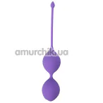 Вагинальные шарики All Time Favorites Pleasure Balls 29 мм, фиолетовые - Фото №1