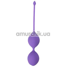 Вагінальні кульки All Time Favorites Pleasure Balls 29 мм, фіолетові - Фото №1
