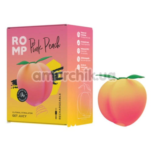 Симулятор орального секса для женщин Romp Pink Peach, розовый