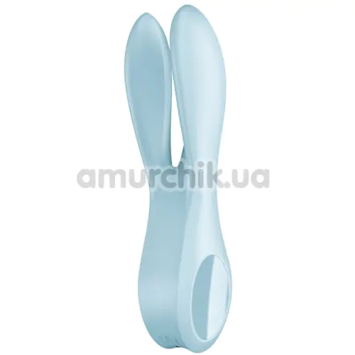 Клиторальный вибратор Satisfyer Threesome 1, голубой