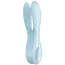 Клиторальный вибратор Satisfyer Threesome 1, голубой - Фото №4