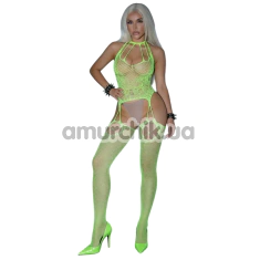 Комбінезон Star Night Lace Empress Bodystocking, салатовий - Фото №1