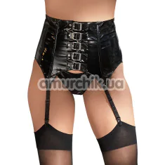 Пояс для чулок Black Level Suspender Belt, черный - Фото №1