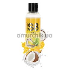 Оральний лубрикант для масажу з зігріваючим ефектом Stimul8 S8 4 In 1 Tropical Pina Colada Slush, 125 мл - Фото №1
